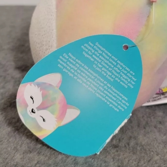 5” Naya The Fox Front Half Tag Only Ripped Damaged Squishmallow - Picture 2 of 2